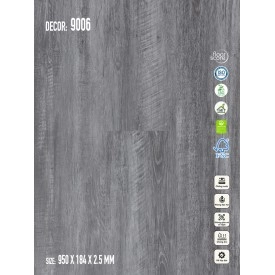 Sàn nhựa Galaxy Vân Gỗ 9006