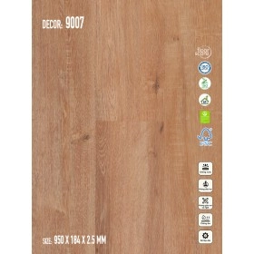 Sàn nhựa Galaxy Vân Gỗ 9007