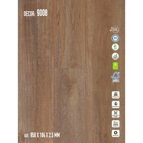 Sàn nhựa Galaxy Vân Gỗ 9008