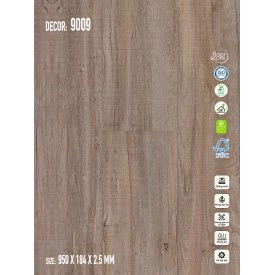 Sàn nhựa Galaxy Vân Gỗ 9009