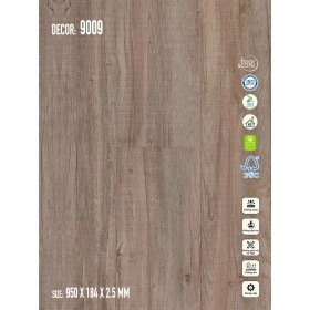 Sàn nhựa Galaxy Vân Gỗ 9009