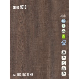 Sàn nhựa Galaxy Vân Gỗ 9010