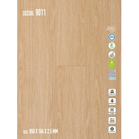 Sàn nhựa Galaxy Vân Gỗ 9011