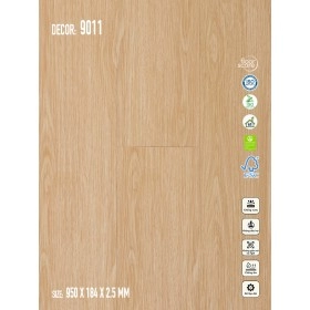 Sàn nhựa Galaxy Vân Gỗ 9011