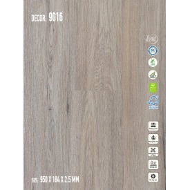 Sàn nhựa Galaxy Vân Gỗ 9016