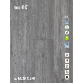 Sàn nhựa Galaxy Vân Gỗ 9017