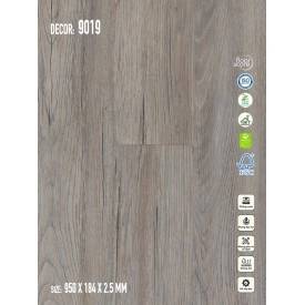 Sàn nhựa Galaxy Vân Gỗ 9019