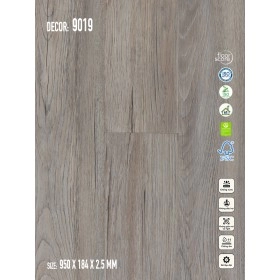 Sàn nhựa Galaxy Vân Gỗ 9019