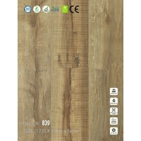Sàn nhựa VinapoLy 4.5mm 839
