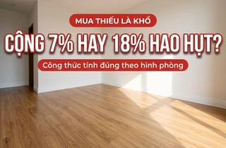 Cách Tính Hao Hụt Sàn Gỗ Chuẩn Nhất Khi Tự Cắt Ghép