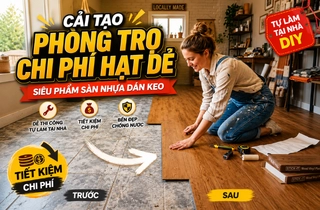 Renovating Rental Rooms and Shops on a "Shoestring" Budget: Don't Ignore the Ultimate Glue-Down Wood-Grain Vinyl Flooring!