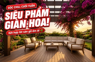 Giàn Hoa Gỗ Nhựa & Sàn Gỗ: Không Gian Thư Giãn Tuyệt Vời Giàn Hoa Gỗ Nhựa & Sàn Gỗ: Không Gian Thư Giãn Tuyệt Vời