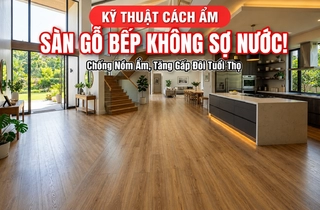 How To Moisture-proof The Cheapest Laminate Flooring At Entryways And Kitchen Areas