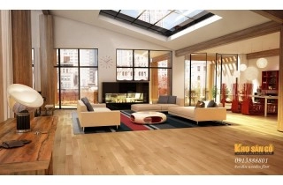 Construction of Wood Flooring in Ba Ria Vung Tau.